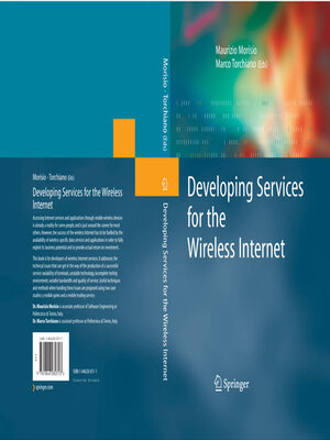 cover image of Developing Services for the Wireless Internet